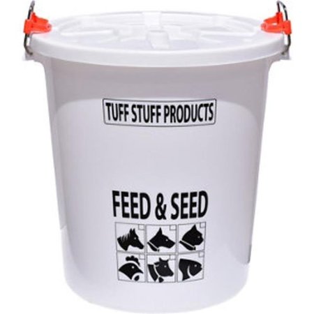 TUFF STUFF PRODUCTS Tuff Stuff Products 458168895 FS26 26.5 gal Feed & Seed Storage with Lid 458168895